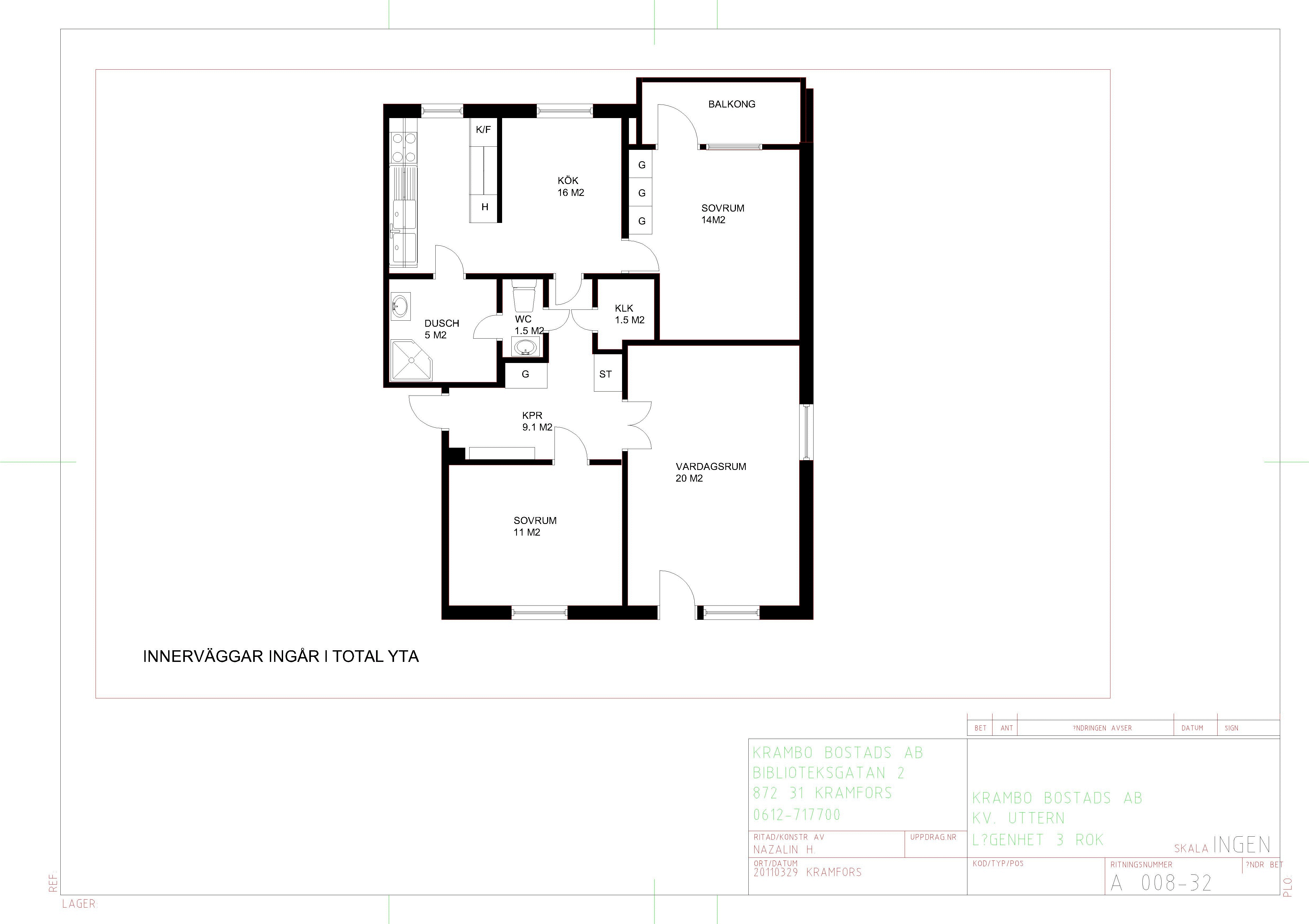 Hällgumsgatan 25A, 872 36, KRAMFORS
