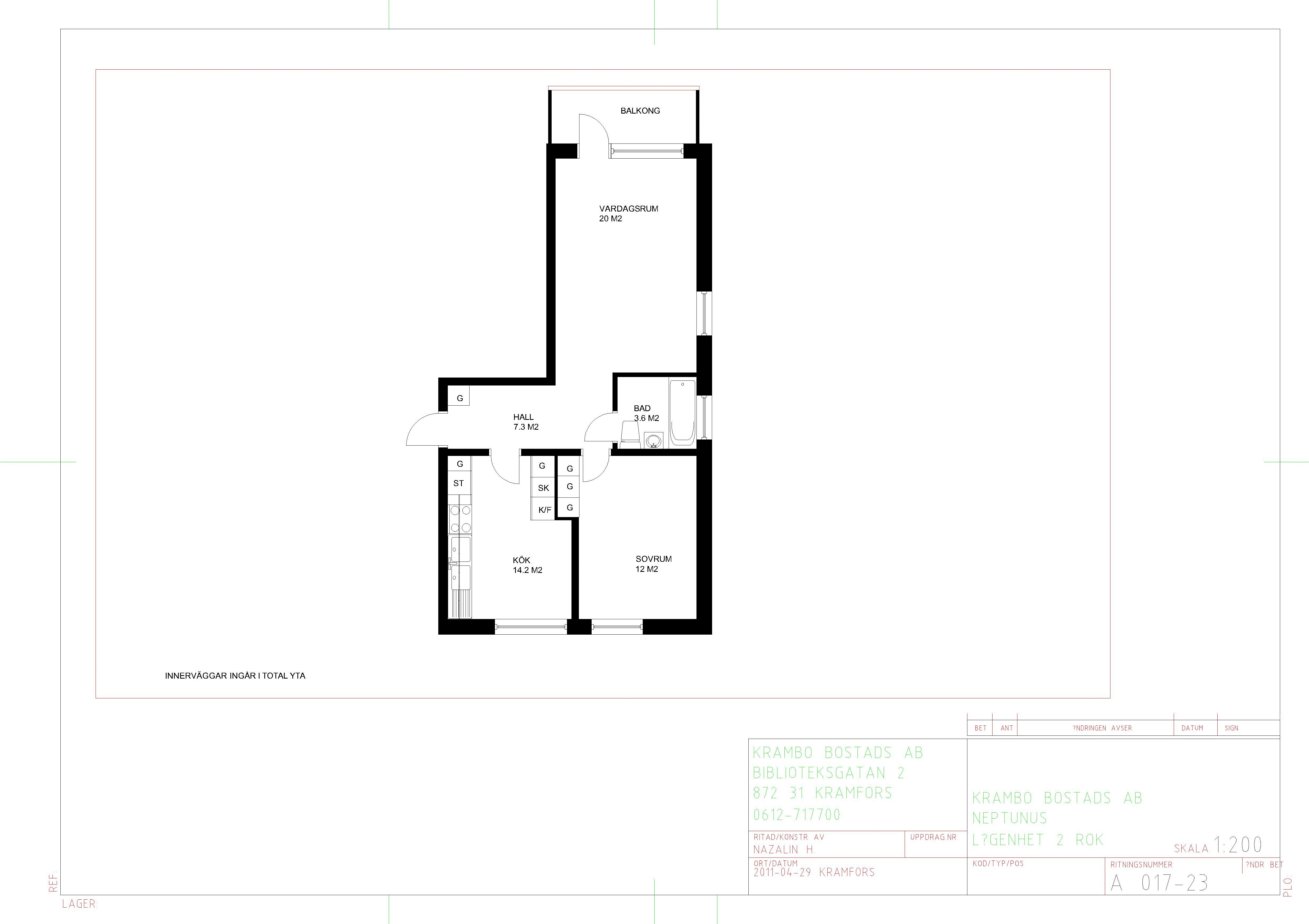 Källgatan 8A, 872 34, KRAMFORS