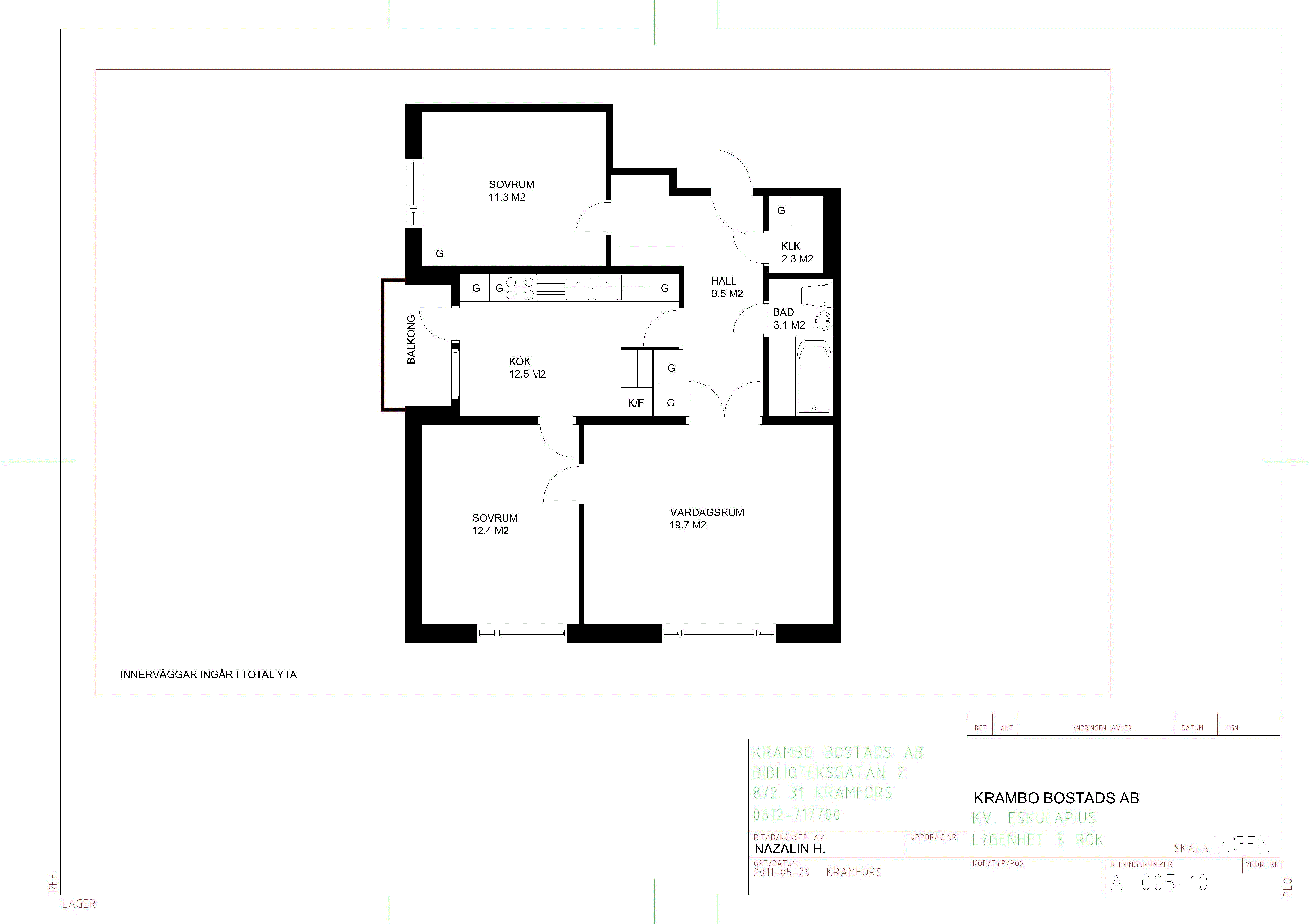 Limstagatan 13B, 872 30, KRAMFORS