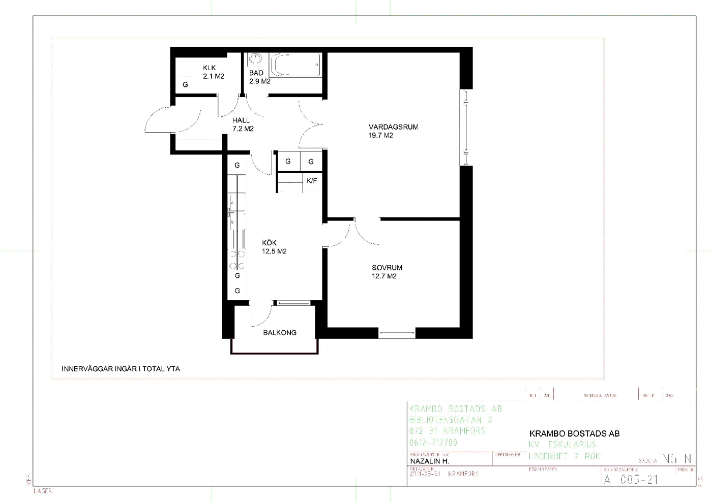 Limstagatan 13D, 872 30, KRAMFORS