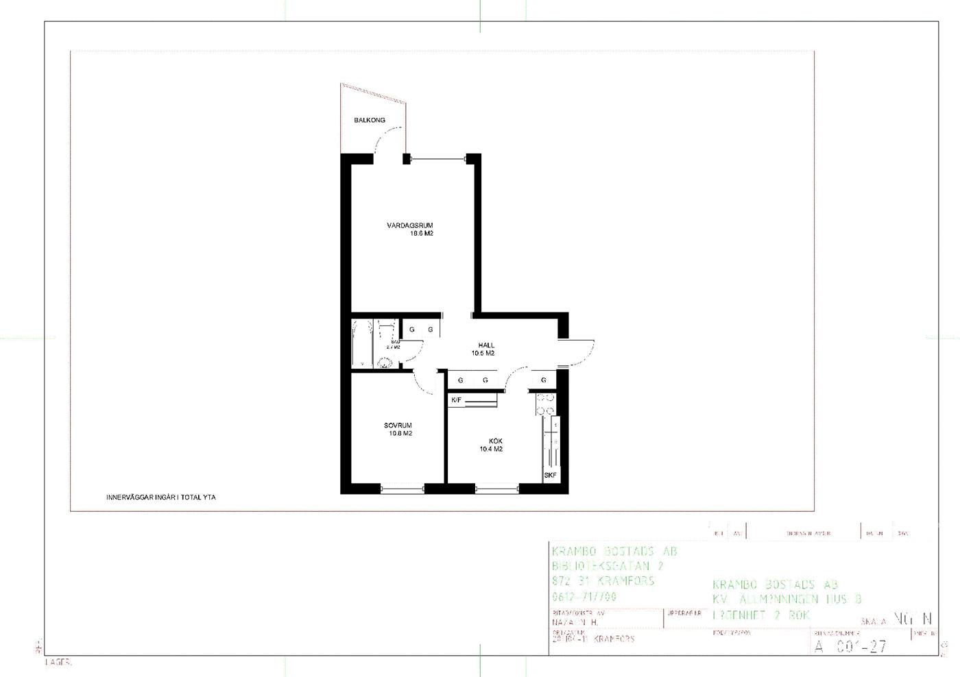 Strandgatan 22, 872 35, KRAMFORS