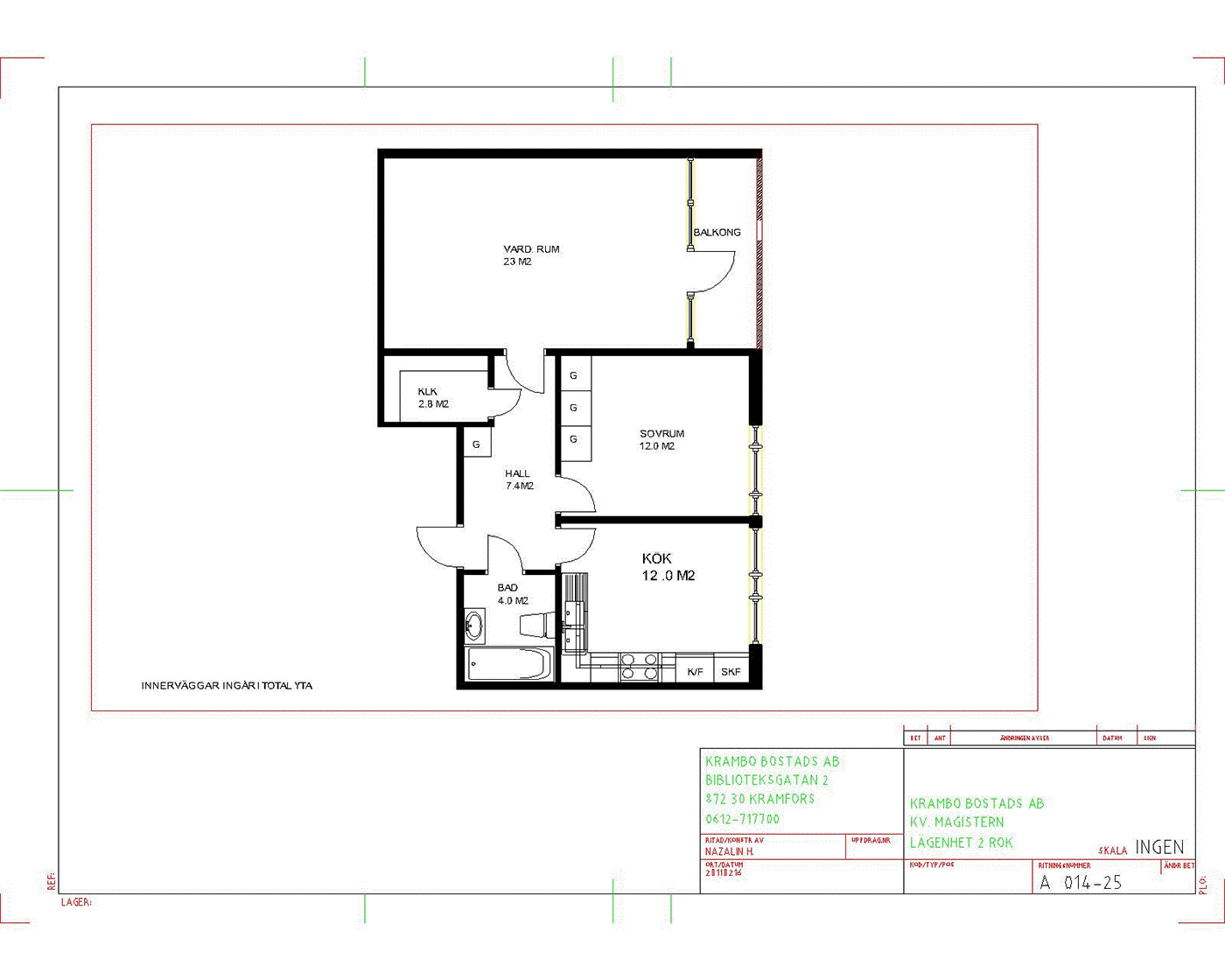 Ringvägen 26B, 872 31, KRAMFORS