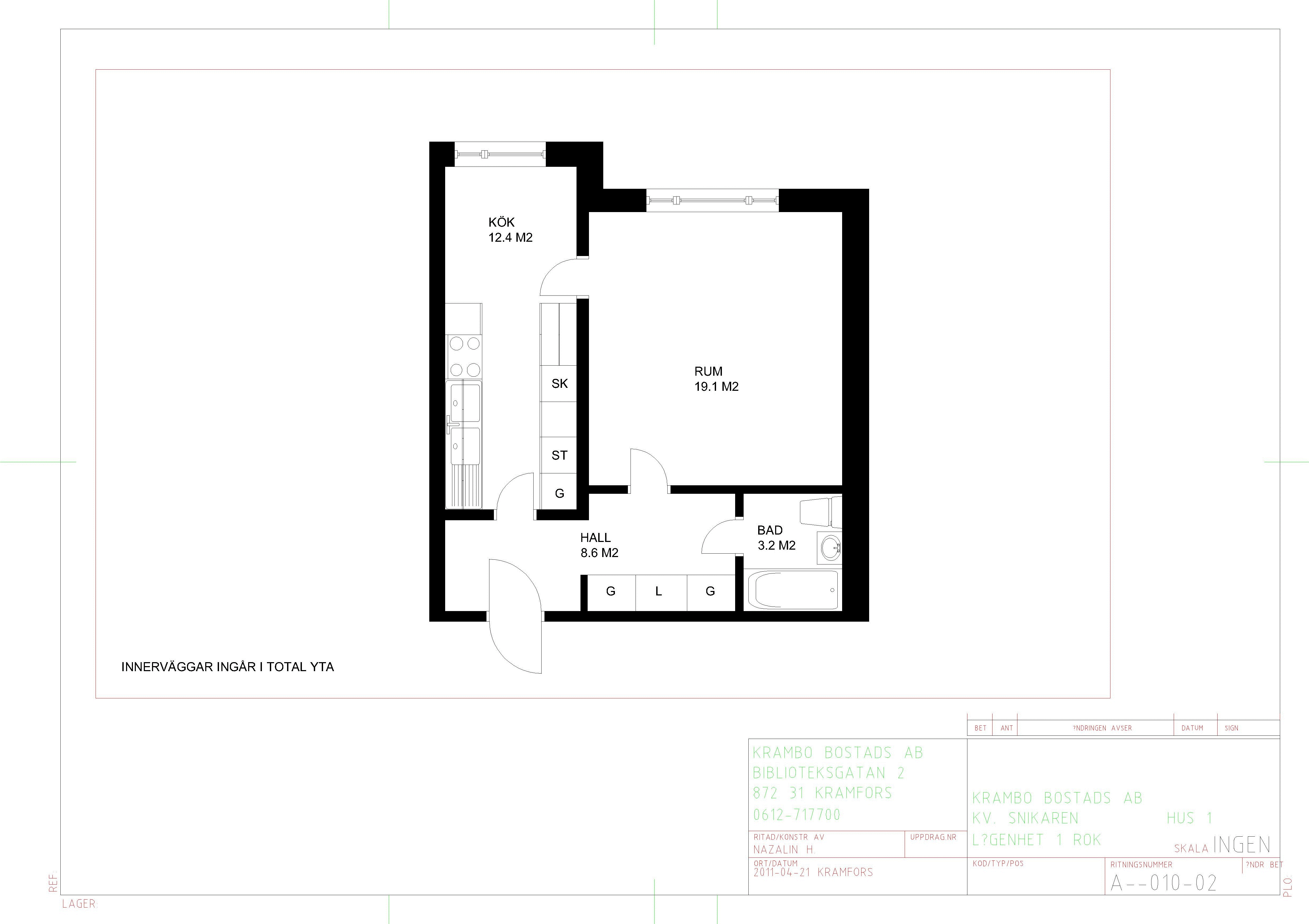 Drottninggatan 8, 872 30, KRAMFORS