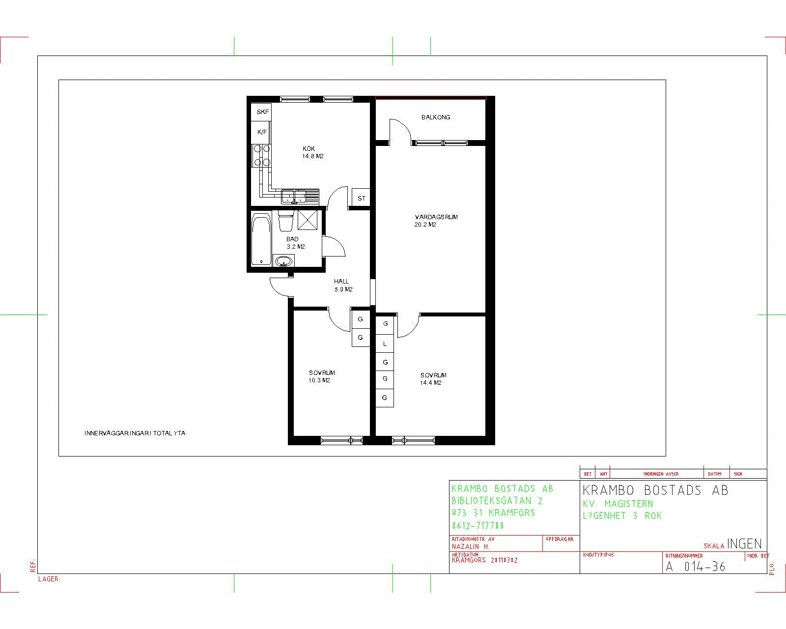 Fridhemsvägen 10D, 872 31, KRAMFORS
