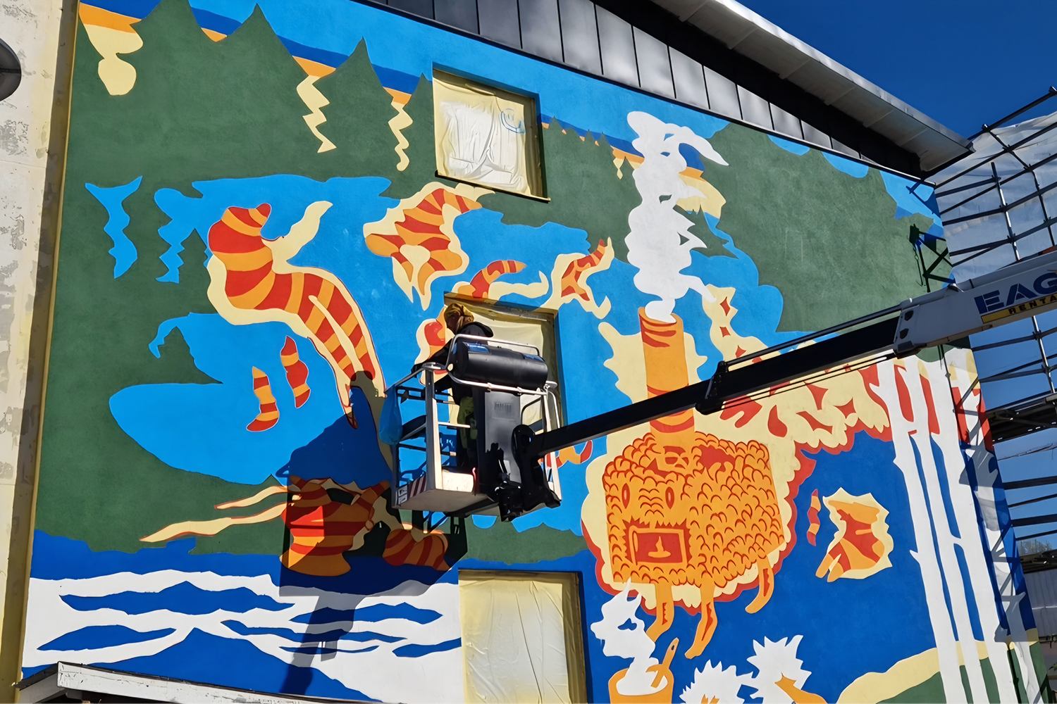 muralmålning nyland