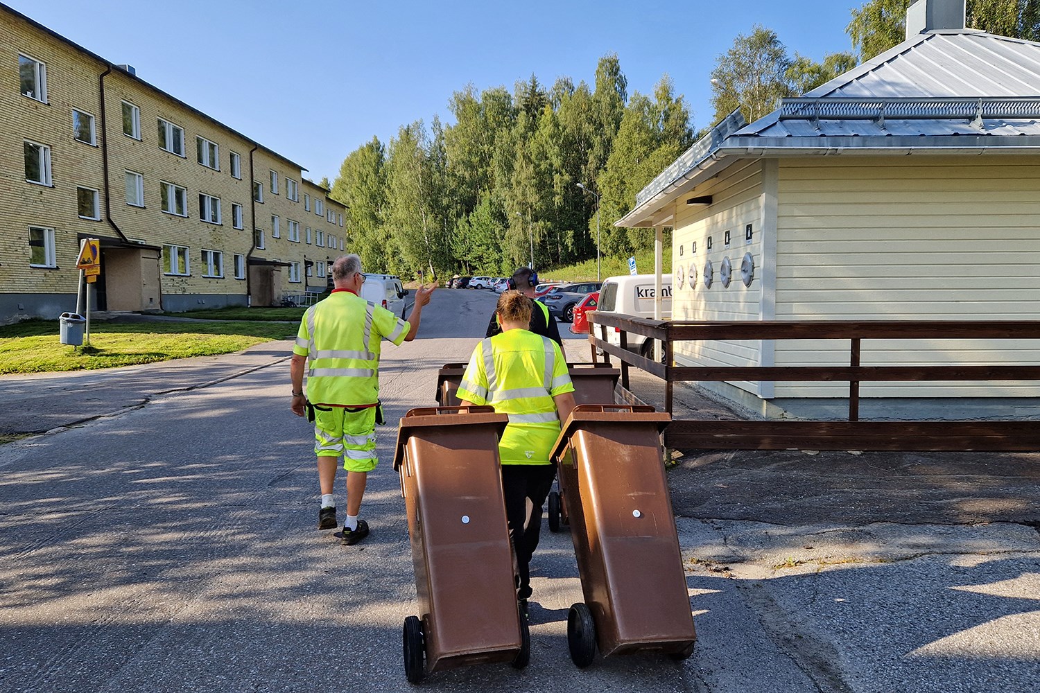 bruna kärl matavfall