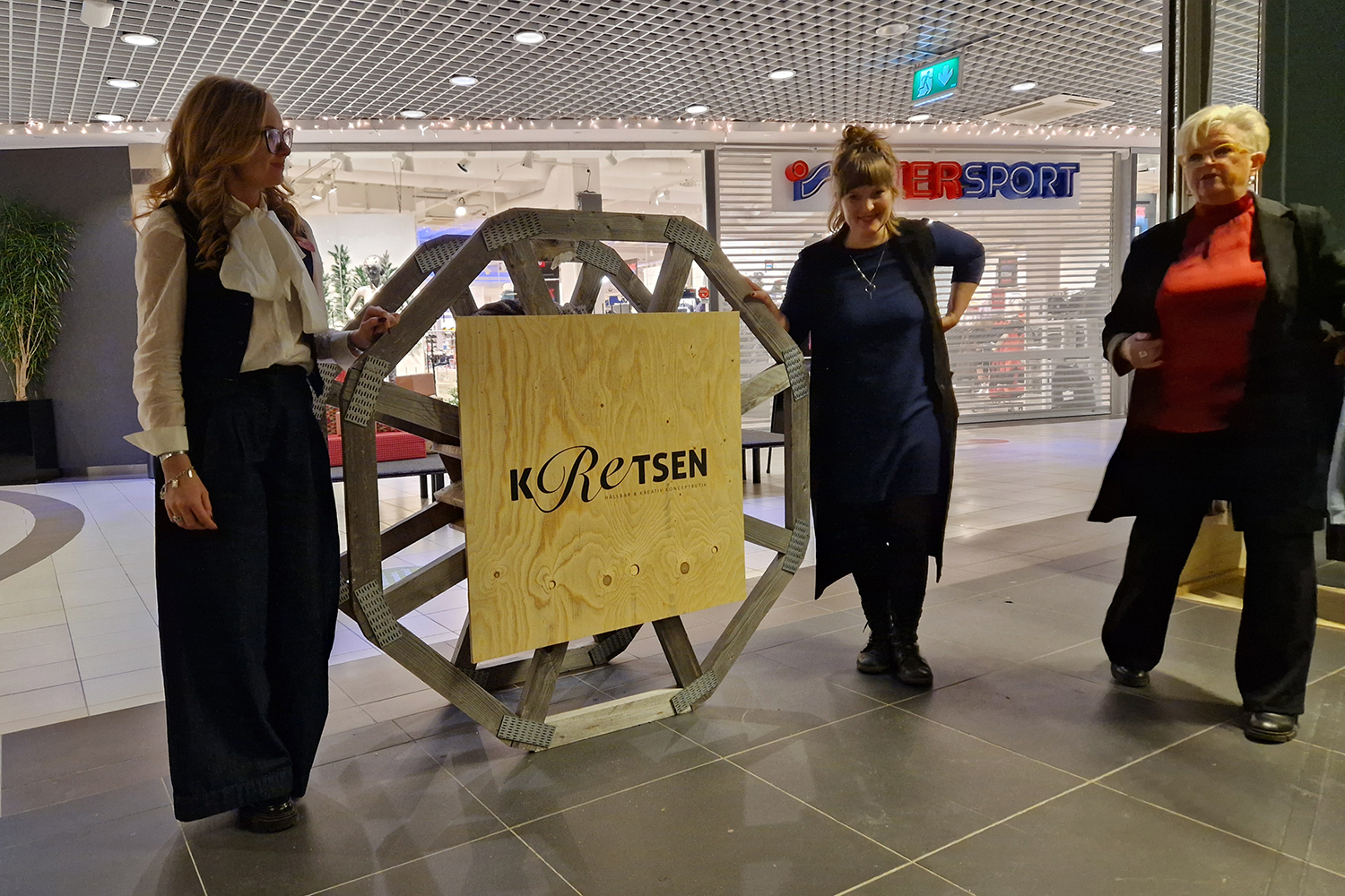 Invigning hållbarhetsbutiken